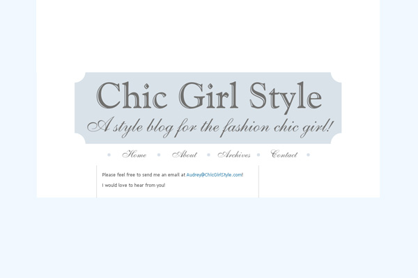 Chic Girl Style